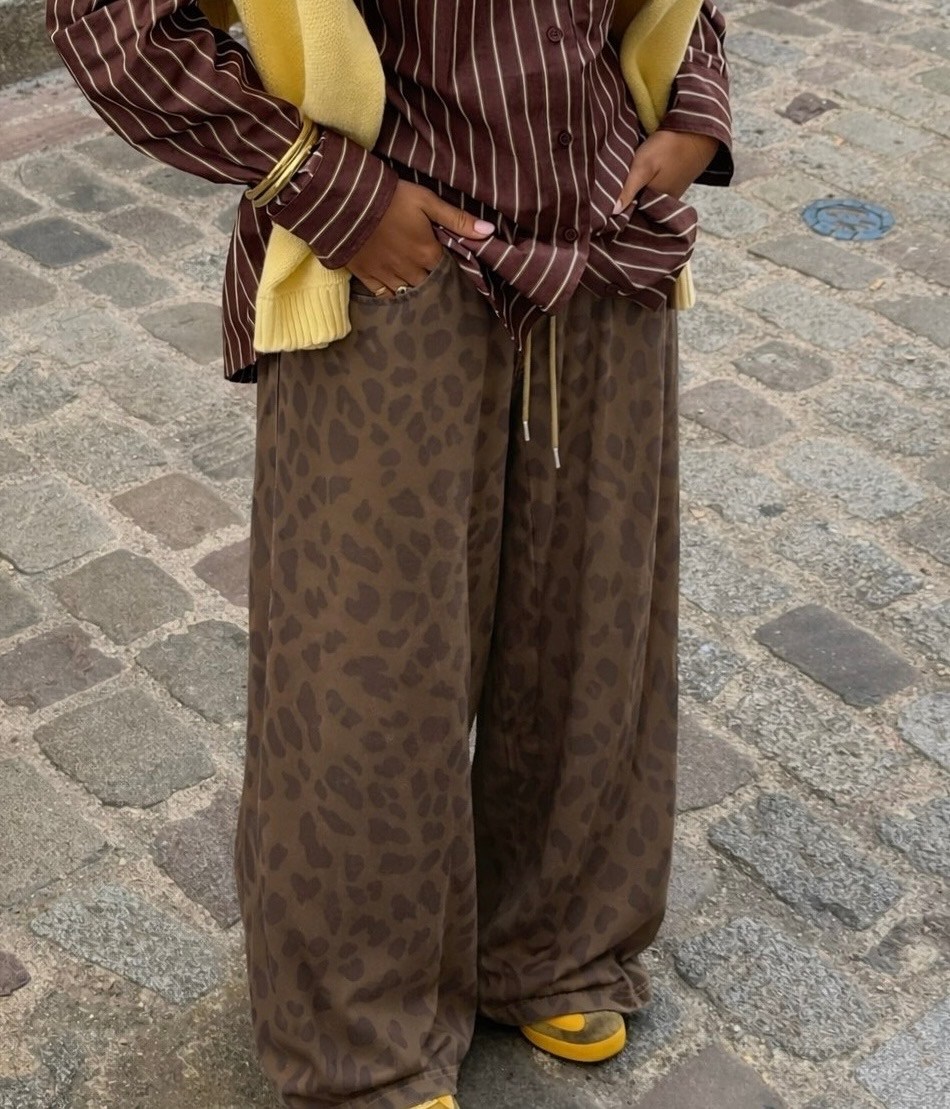 брюки с леопардовым принтом,леопардовые брюки,джинсы с леопардовым принтом,джинсы syiwidii женские с леопардовым принтом,брюки прямого покроя с леопардовым принтом
