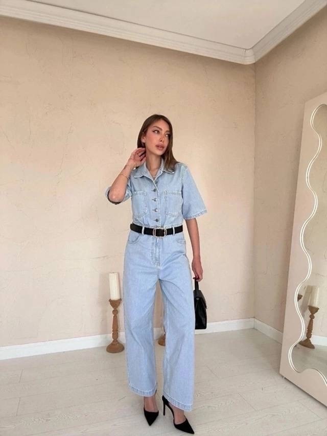 джинсовый женский комбинезон,джинсовый комбинезон,комбинезон джинсовый брючный,джинсовый слитный комбинезон женский,джинсовый комбез