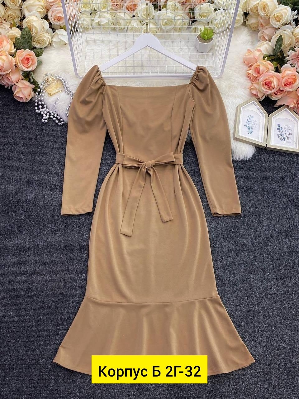 платье женская,платье с поясом, платье,платье,приталенное платье