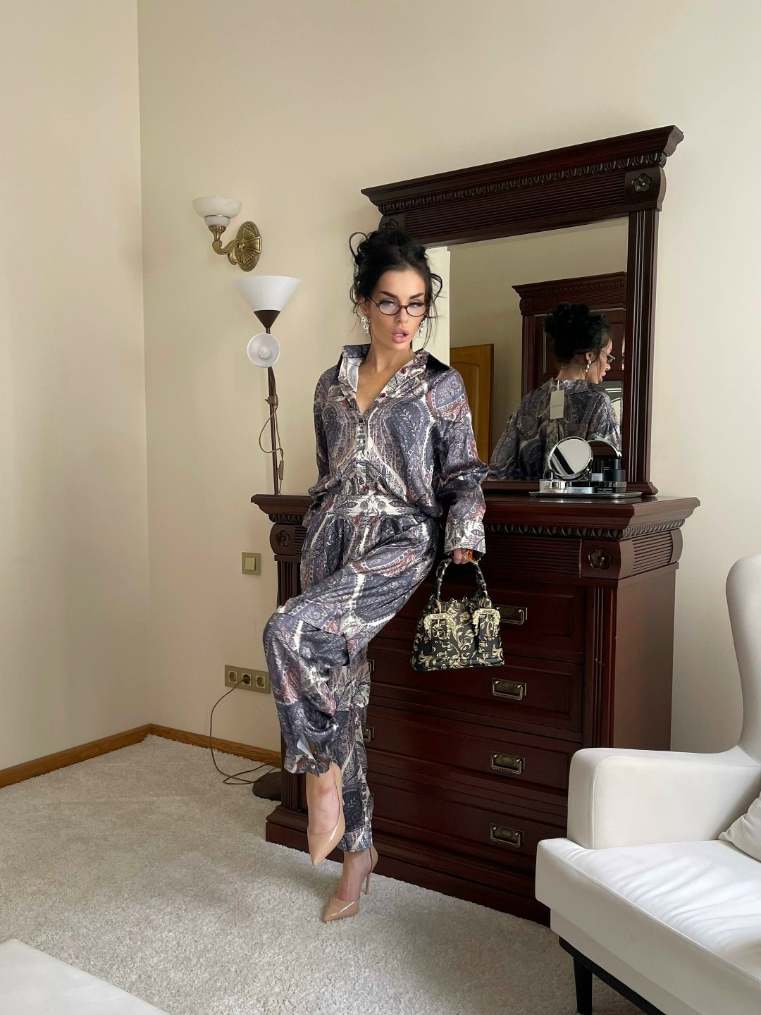 костюм с брюками,костюм женский,костюм женский брючный,костюм с принтом,женский костюм с брюками палаццо