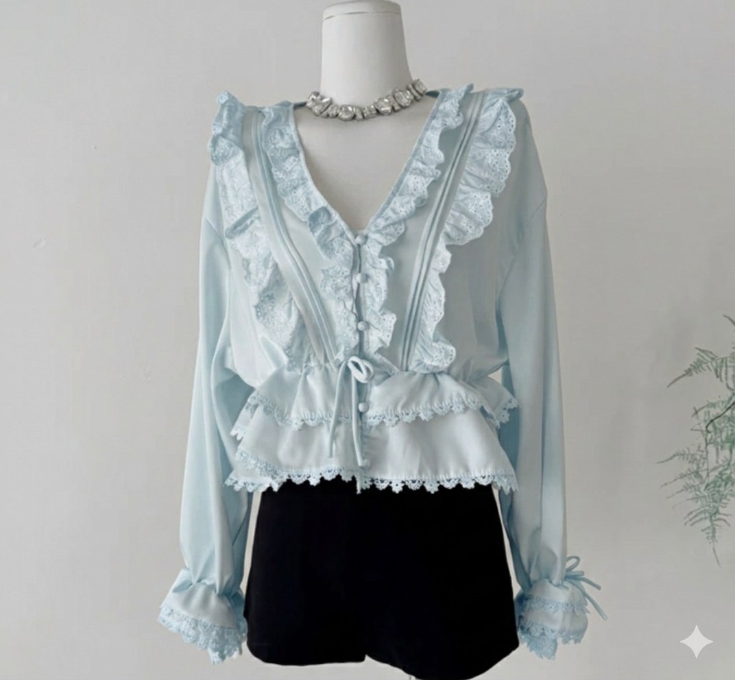 блузка с оборками,винтажная блузка,кружевная блузка,блузка женская,женская винтажная блузка