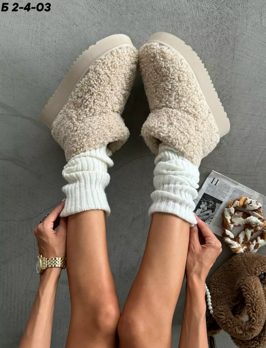 зимние угги на платформе yourbox цвет светло-бежевый,зимние угги на платформе yourbox цвет бежевый,угги женские экомех бежевый,зимние угги на платформе,