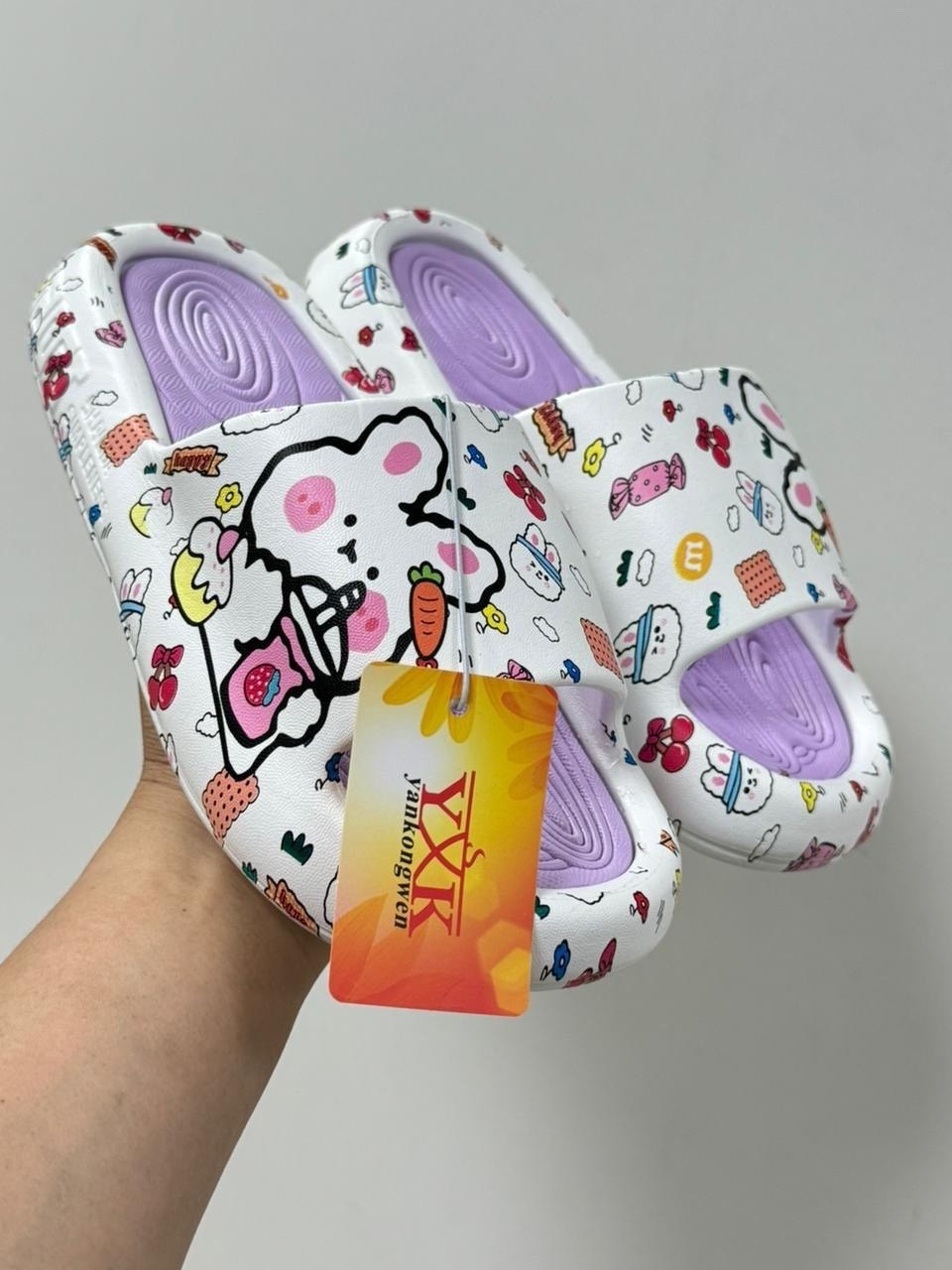 тапочки sanrio,летние тапочки,тапочки для девочек,милые тапочки,