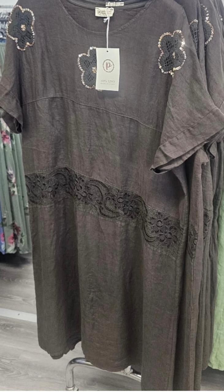 платье бохо из льна,платье из льна,льняное платье,летнее платье из льна,льняное платье женское