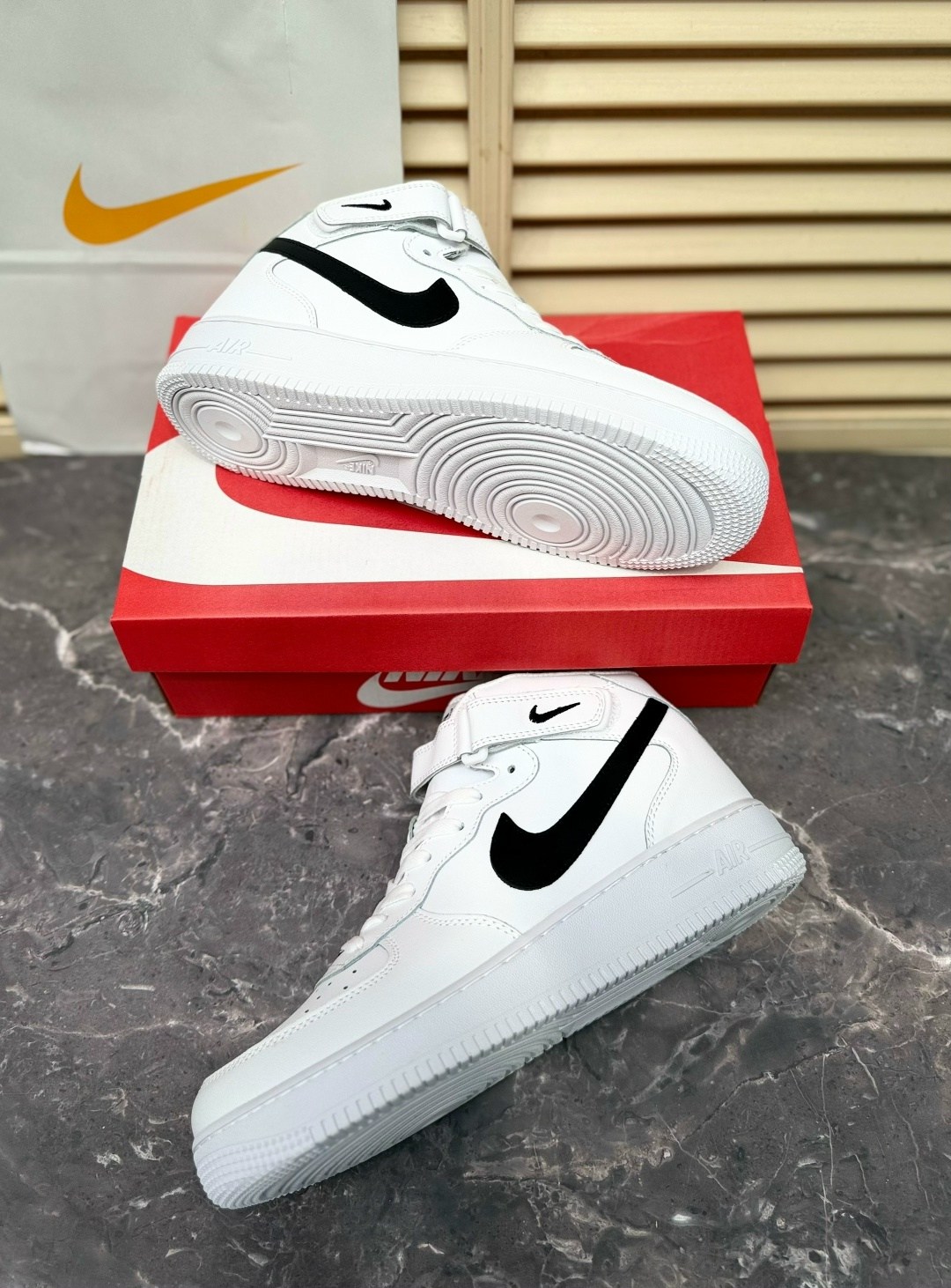 кроссовки форсы найк эйр форс высокие белые,кросcовки nike air force 1,nike air force 1 mid white,nike air force 1,кроссовки nike air force 1 mid белые