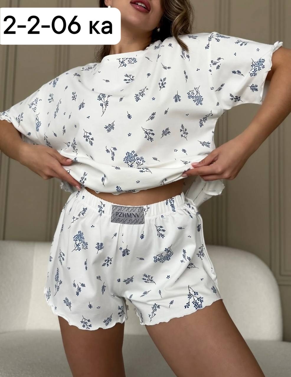 пижама с шортами и футболкой хлопок pizhamnovo 363509538,пижама с шортами и футболкой,женская пижама с шортами,пижама двойка,женская пижама