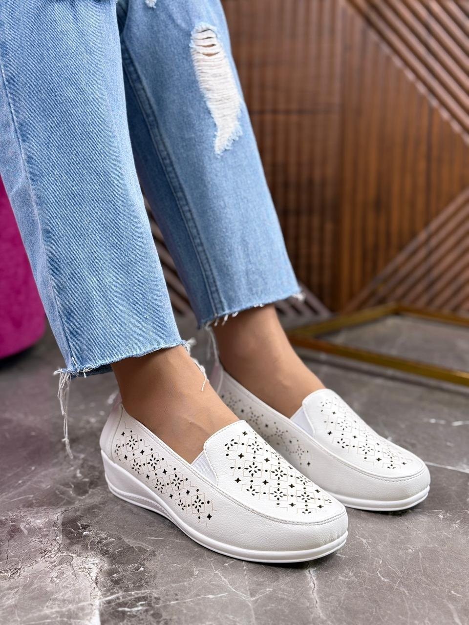 ,слипоны женские,слипоны с перфорацией женские,мокасины женские,летние текстильные мокасины