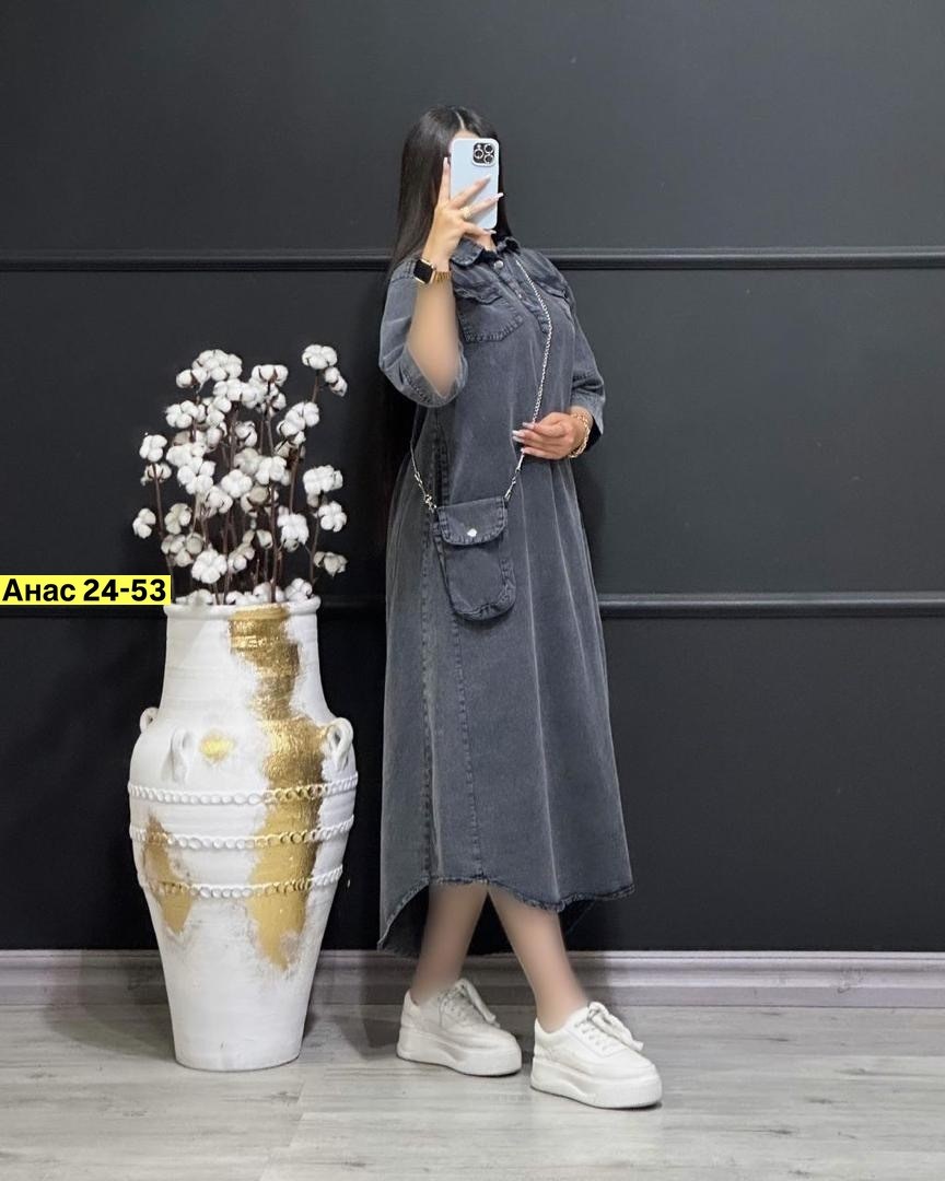 джинсовое платье,женское джинсовое платье,платье рубашка джинсовое,джинсовое платье миди,длинное джинсовое платье