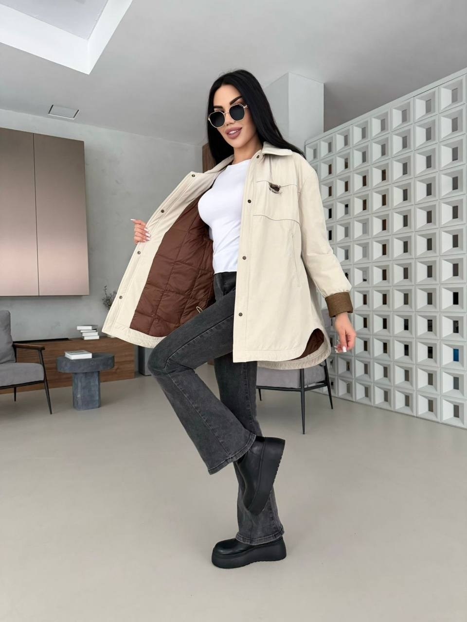 женская кожаная куртка,куртка из экокожи,кожаная куртка,куртка свободного кроя,angmifer куртки кожаные