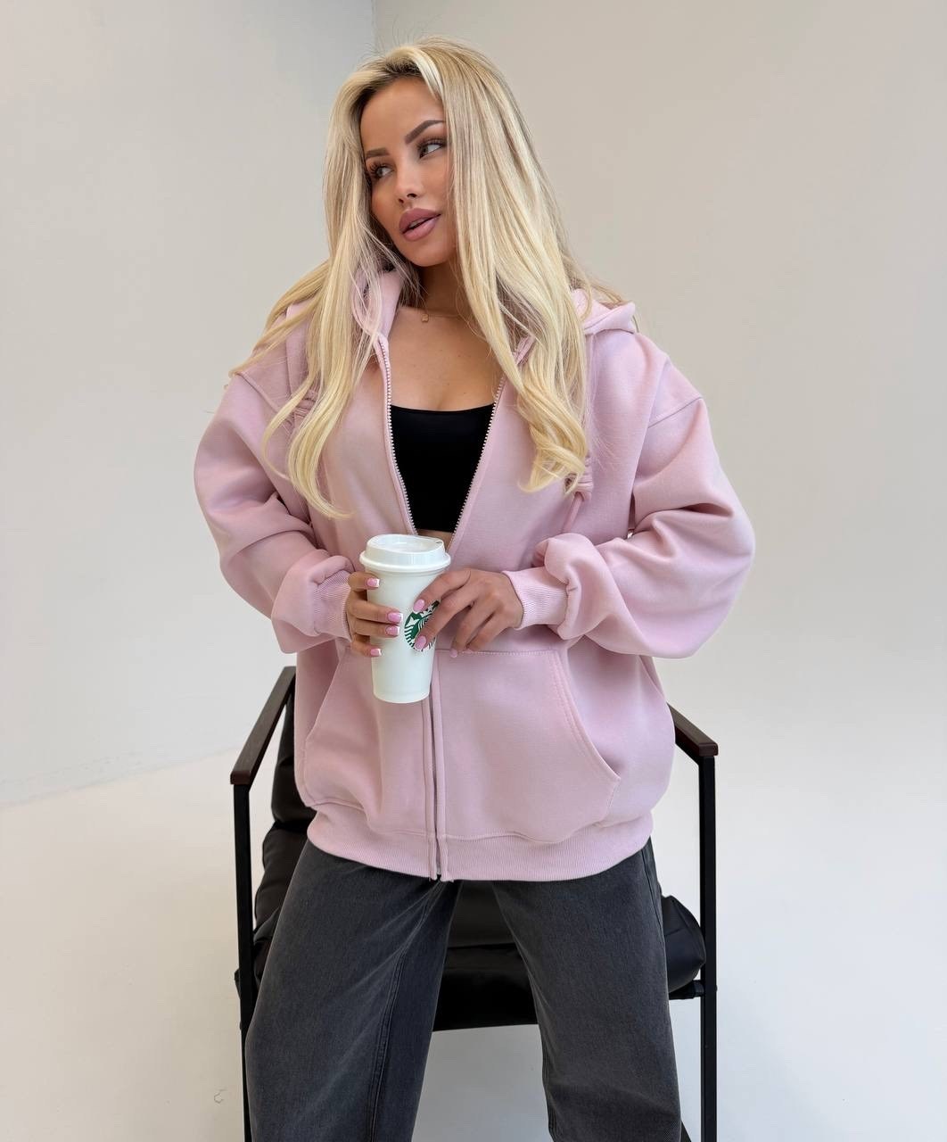 толстовка женская,кофта худи,толстовка,толстовка спортивная теплая на молнии fashion_ellie,кофта женская