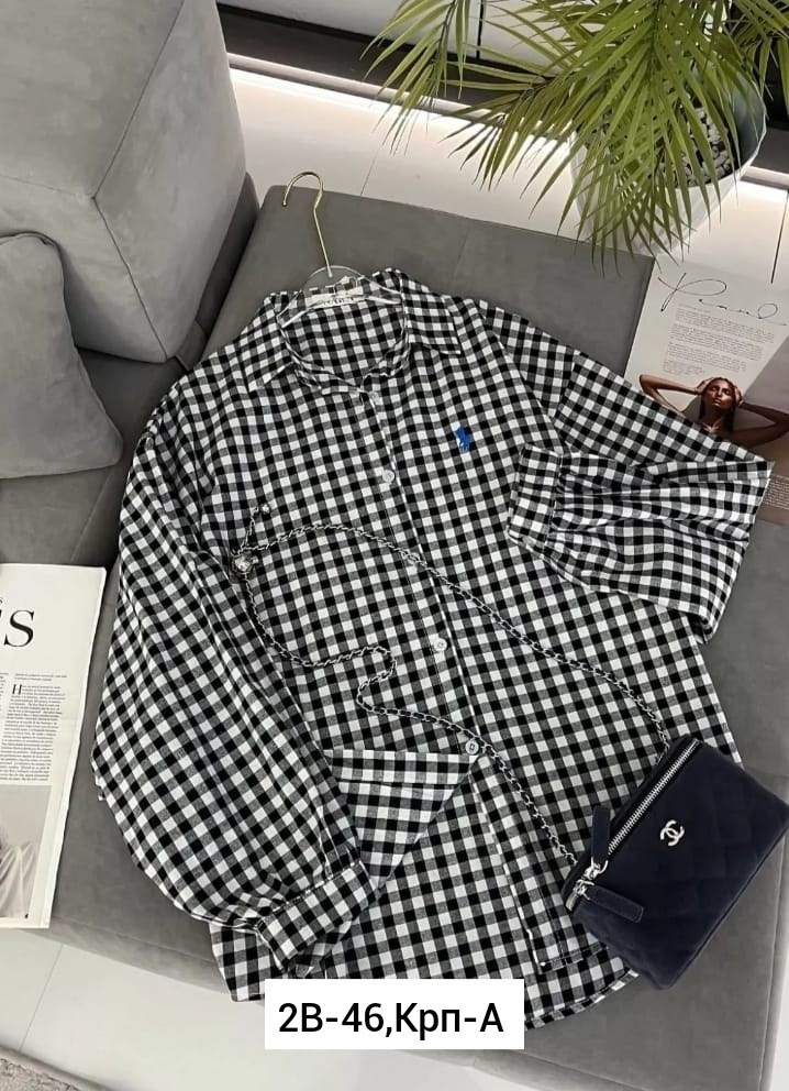 рубашка оверсайз летняя в клетку betrendy wear,женская рубашка в клетку,хлопковая рубашка в клетку cosmo brand,рубашка женская в клетку оверсайз,рубашка оверсайз в клетку удлиненная fed.store