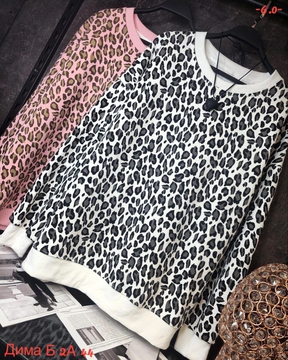 повседневный свитшот,свитшот женская,леопардовая кофта,кофта свитшот,кофта трикотажная