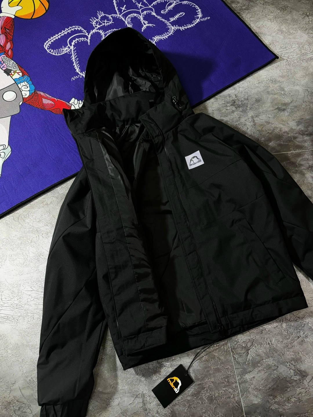 ветровка manto jacket defend black,куртка manto,куртка,куртка унисекс,ветровка manto