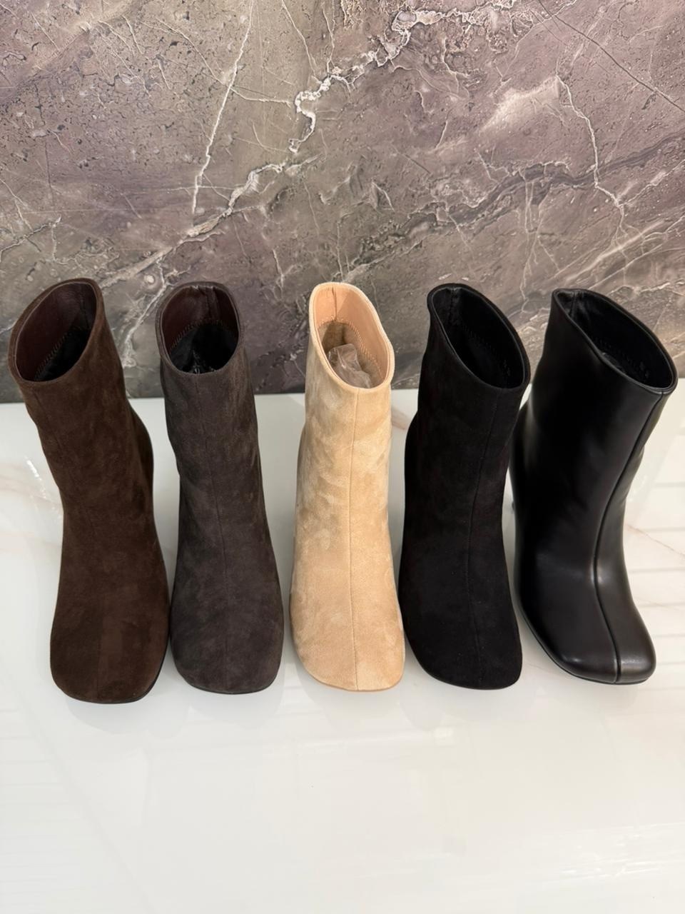 ботильоны женские,,замшевые ботильоны,бежевые ботильоны,женские ботильоны из искусственной замши