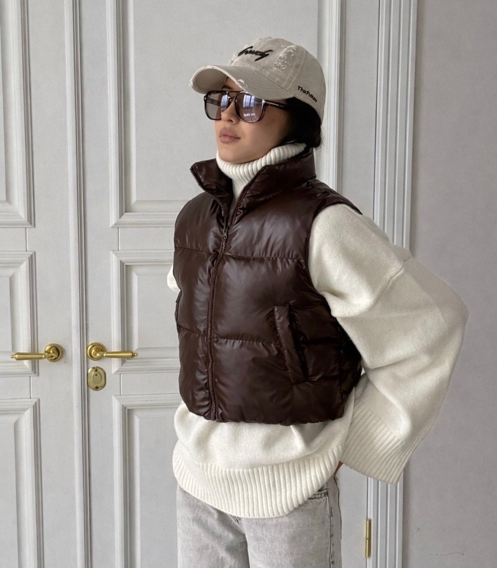 женская жилетка,теплый жилет,женские жилеты,жилет повседневный,стильная жилетка