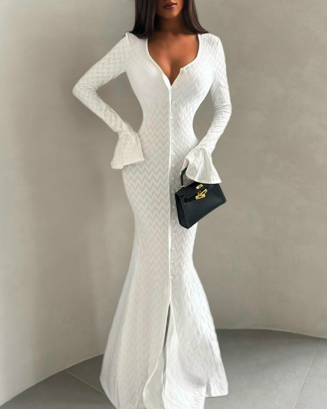 женские длинные платья,стильное платье,длинное платье,платье в стиле,вязаное платье