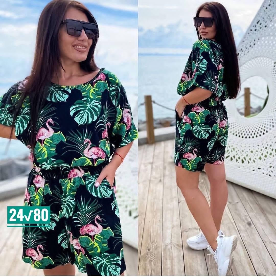 женские летние костюмы,летние костюмы,женский костюм с шортами,женские костюмы,костюм с велосипедками