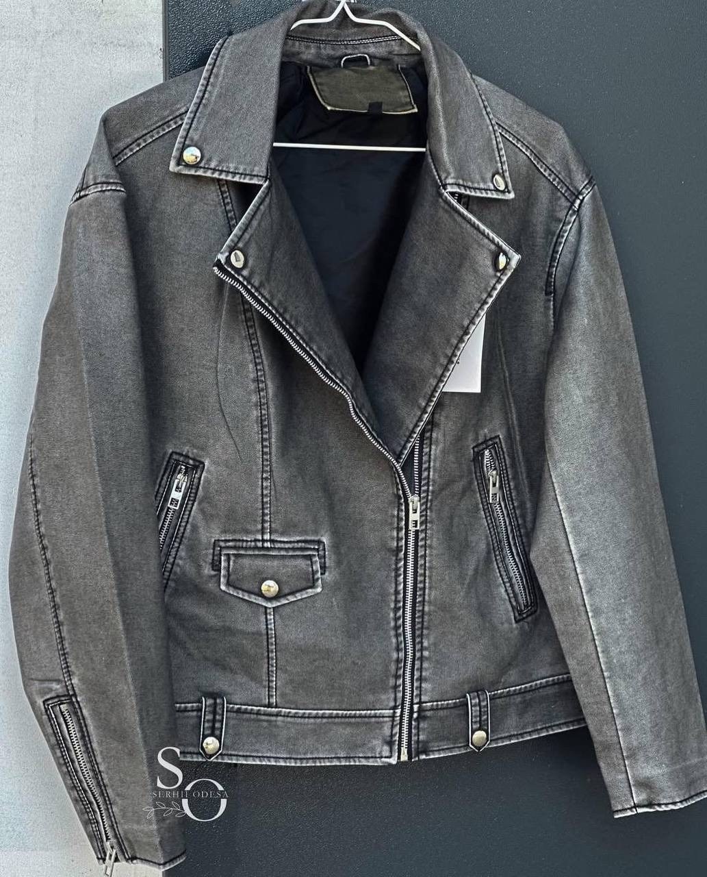 косуха винтажная куртка кожаная oversize серая monyken,куртка косуха,кожаная куртка косуха,косуха серая винтажная куртка кожаная оверсайз aftfbasic,косуха серая