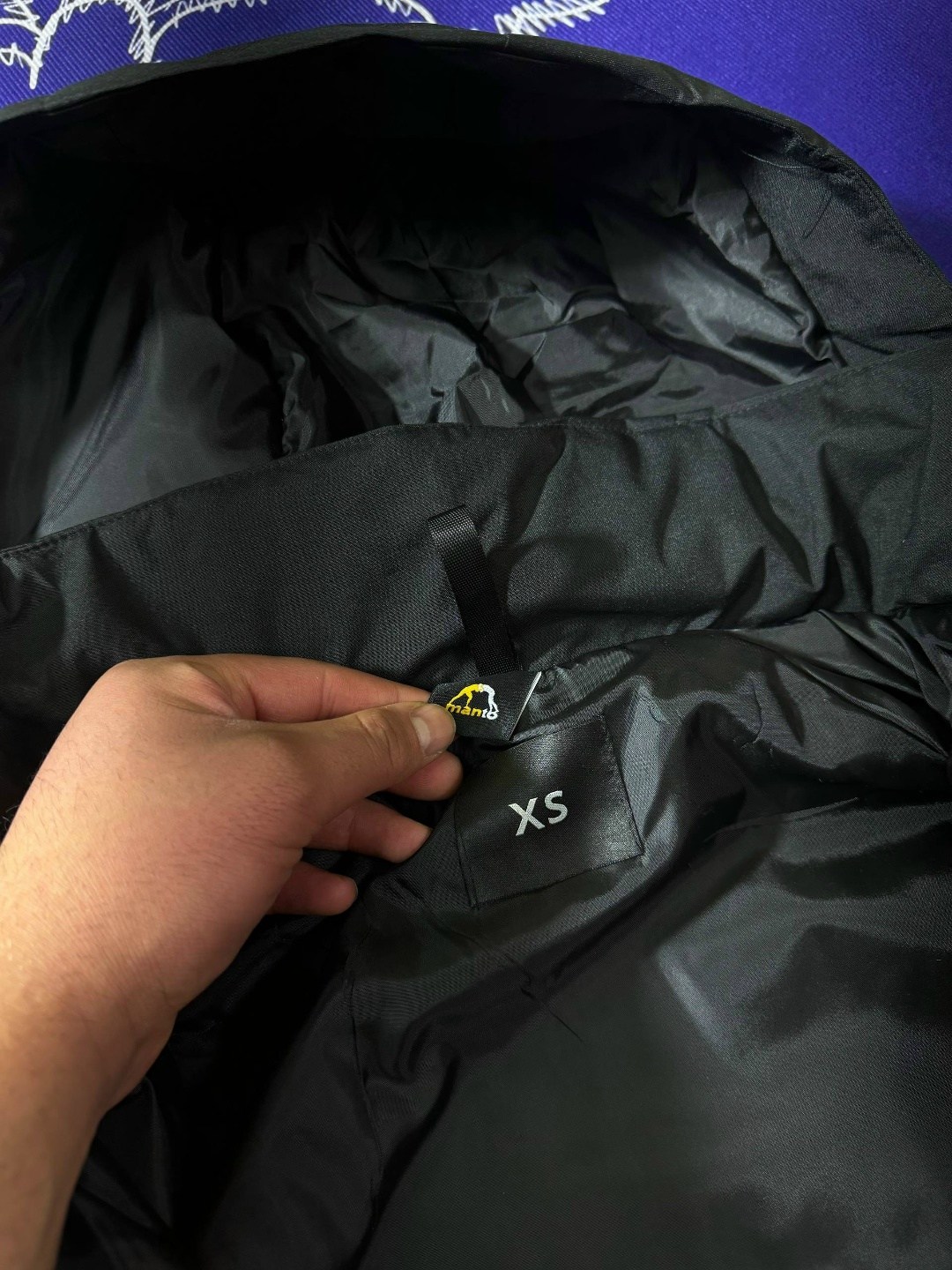 ветровка manto jacket defend black,куртка manto,куртка,куртка унисекс,ветровка manto