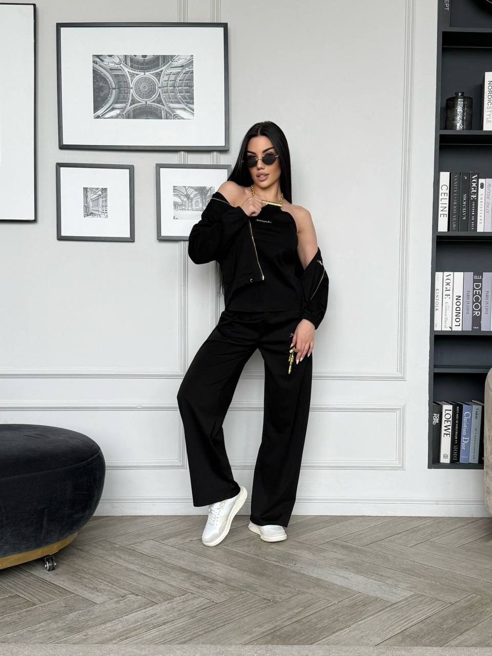 костюм двойка брючный bilover 307062033,женский костюм,костюм с брюками,стильный костюм,спортивный костюм