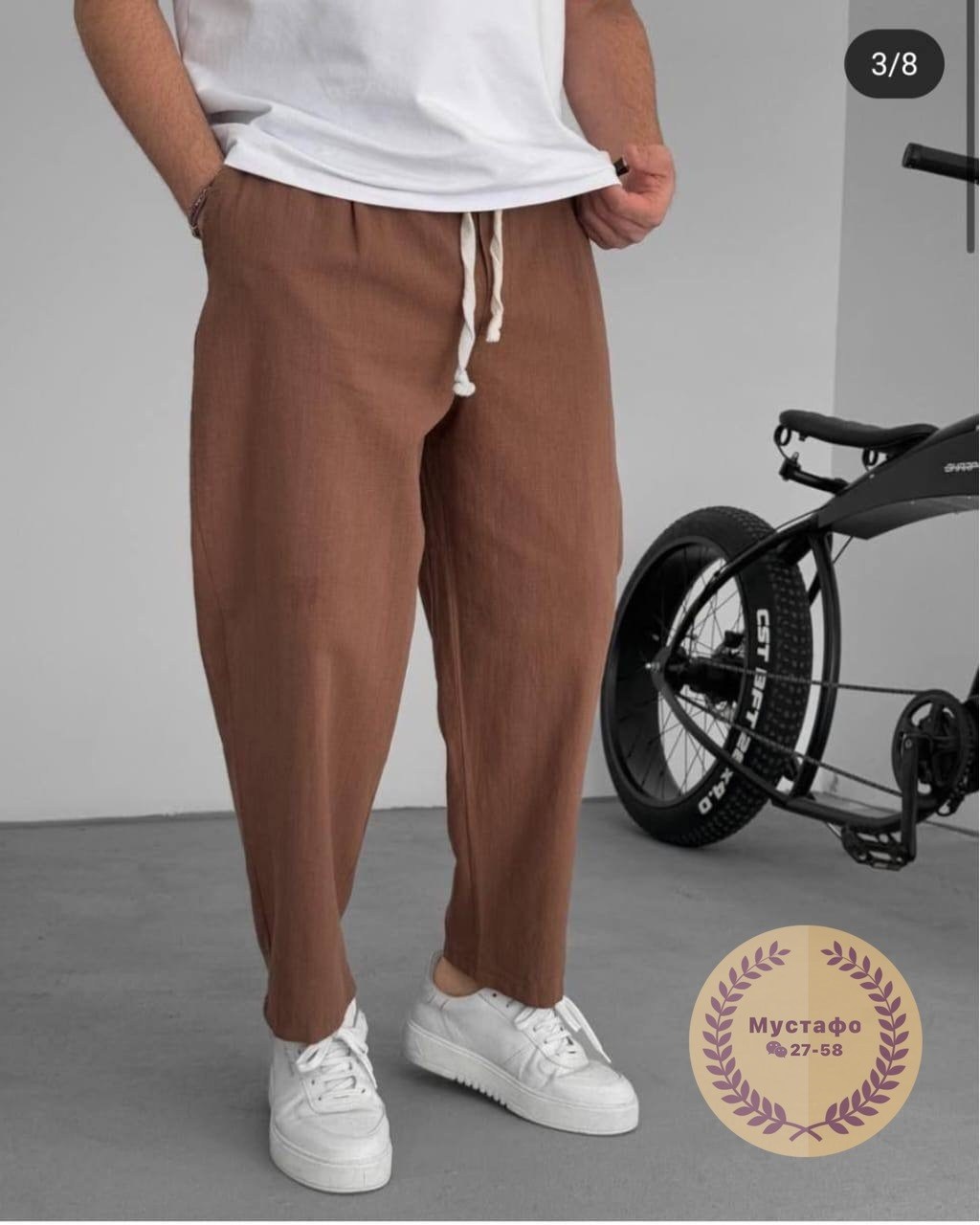 брюки льняные мужские,мужские штаны,мужские летние брюки,брюки джоггеры,льняные штаны