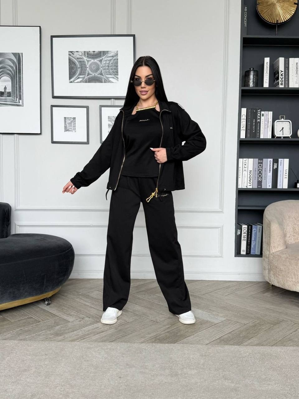 костюм двойка брючный bilover 307062033,женский костюм,костюм с брюками,стильный костюм,спортивный костюм