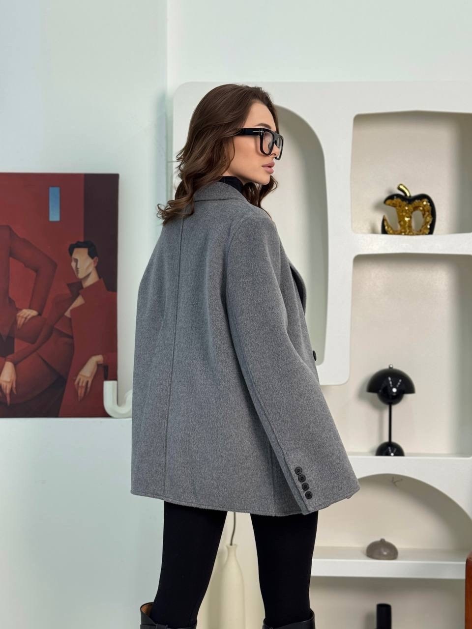 пальто кашемир,пальто женское серое,полупальто,пиджак пальто,короткие пальто