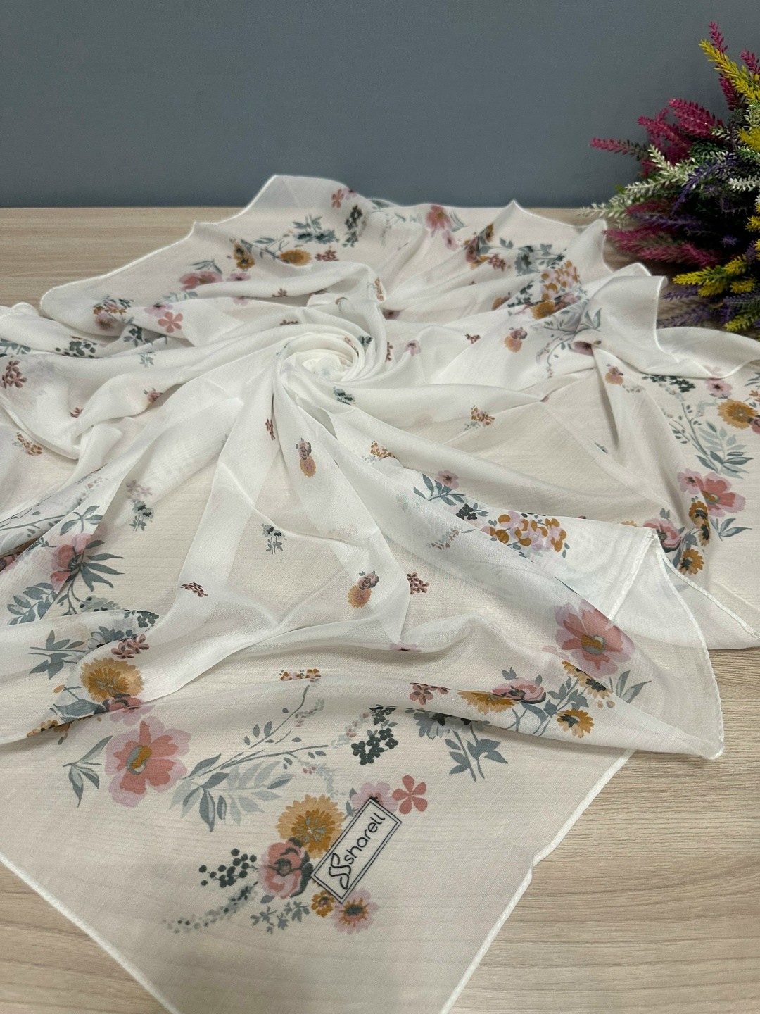 шелковый платок 100х100,платок тонкий,платки женские,платок женский с рисунком,платки шелковые