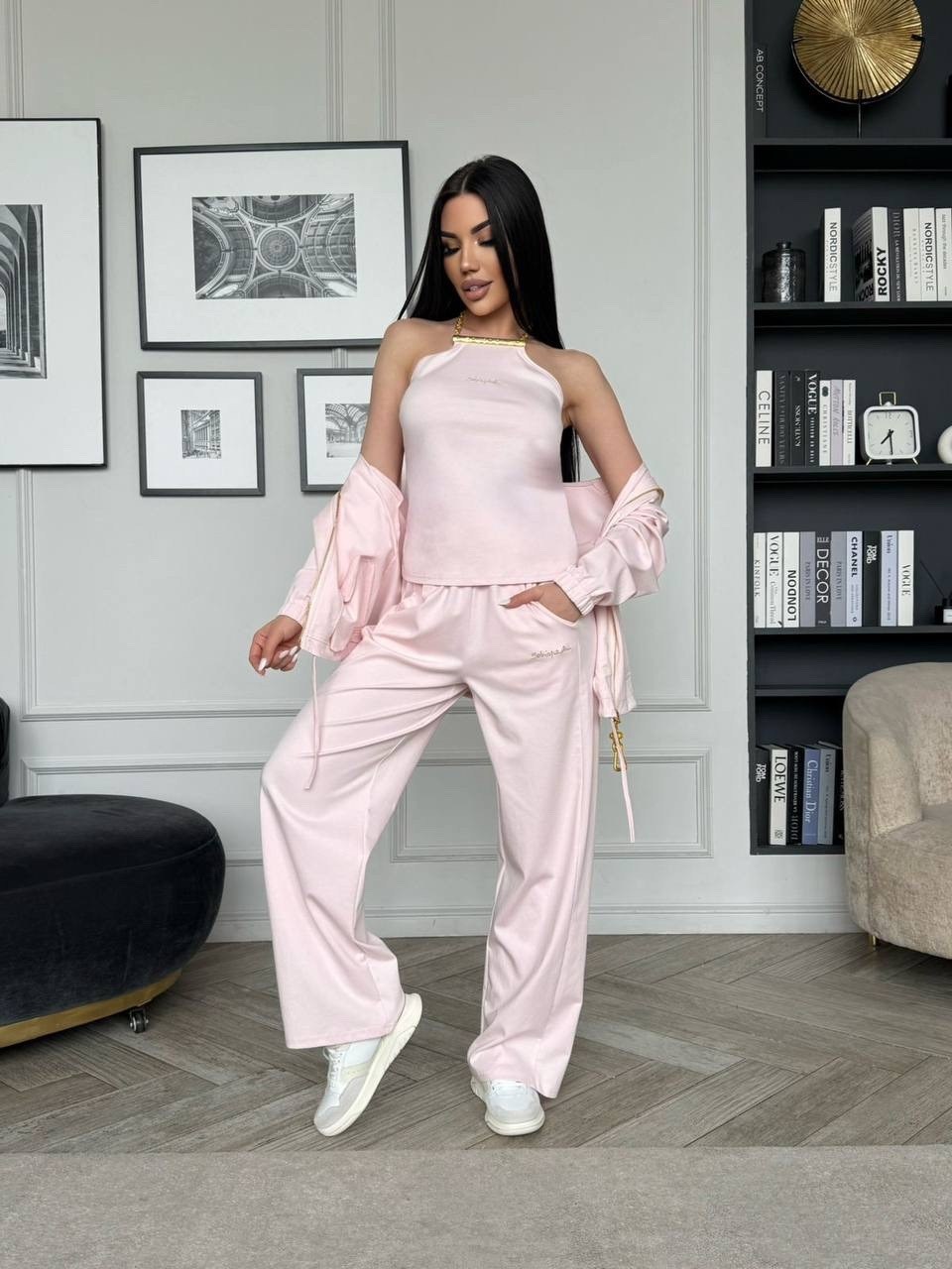 костюм двойка брючный bilover 307062033,женский костюм,костюм с брюками,стильный костюм,спортивный костюм