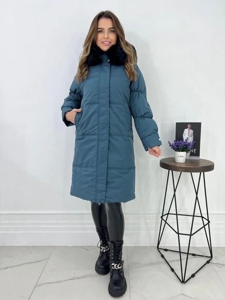 женская зимняя куртка,пуховик теплый,куртка на зиму,зимняя куртка,куртка женская синия