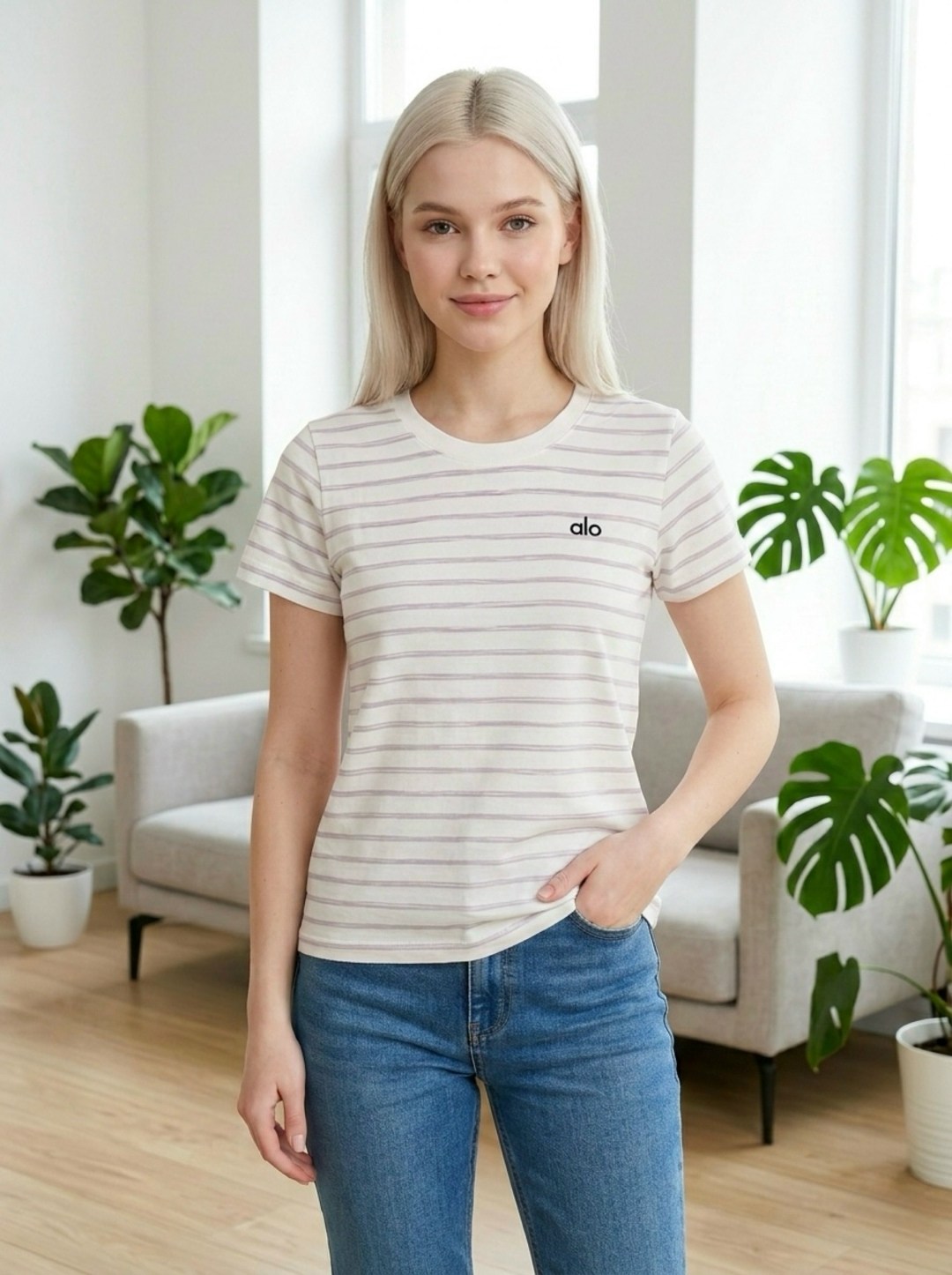 футболка euphoria gloria jeans,женская футболка,футболка в полоску,футболка в бежевую полоску глория джинс,футболка