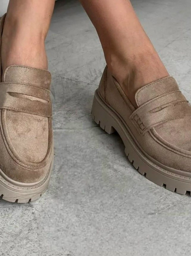 ,замшевые лоферы на платформе,лоферы замшевые,лоферы замш,прада лоферы