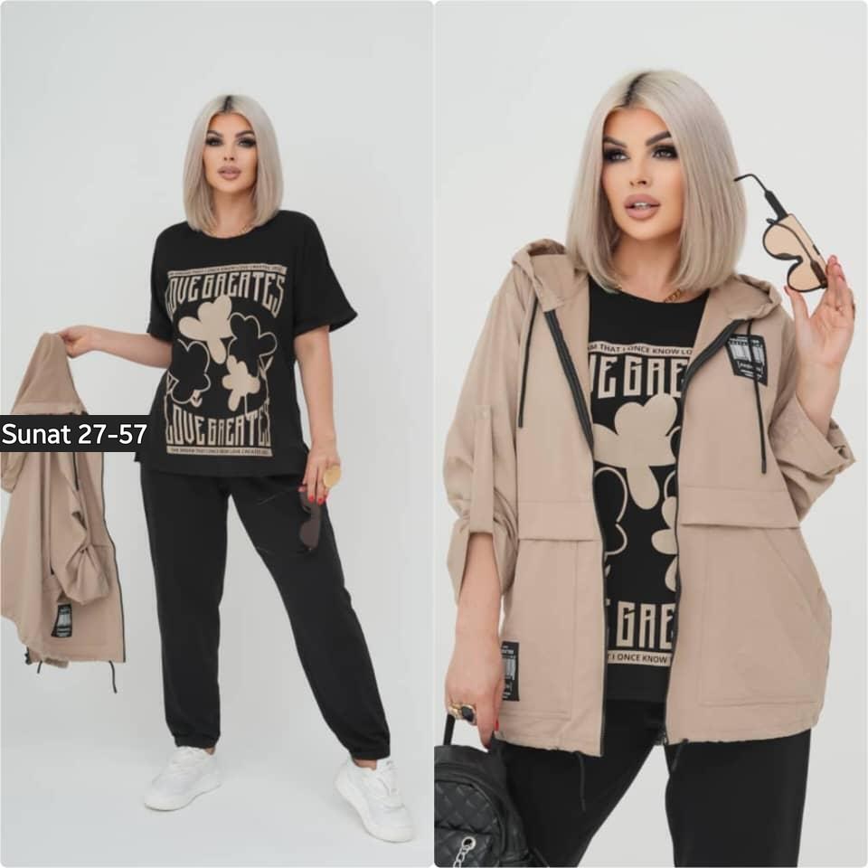 костюм 3-ка ткань: двунитка и плащовка свободного кроя,костюм 3 каткань: двунитка и плащовка,костюм тройка ткань: двунитка, плащевка,женский костюм-тройка,костюм тройка двухнитка