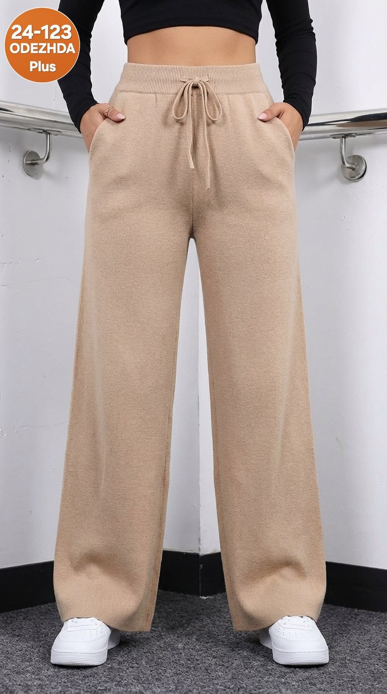 женские широкие брюки из 100% норкового кашемира,женские широкие брюки,100% норковые кашемировые женские широкие брюки,брюки свободные,широкие брюки для женщин