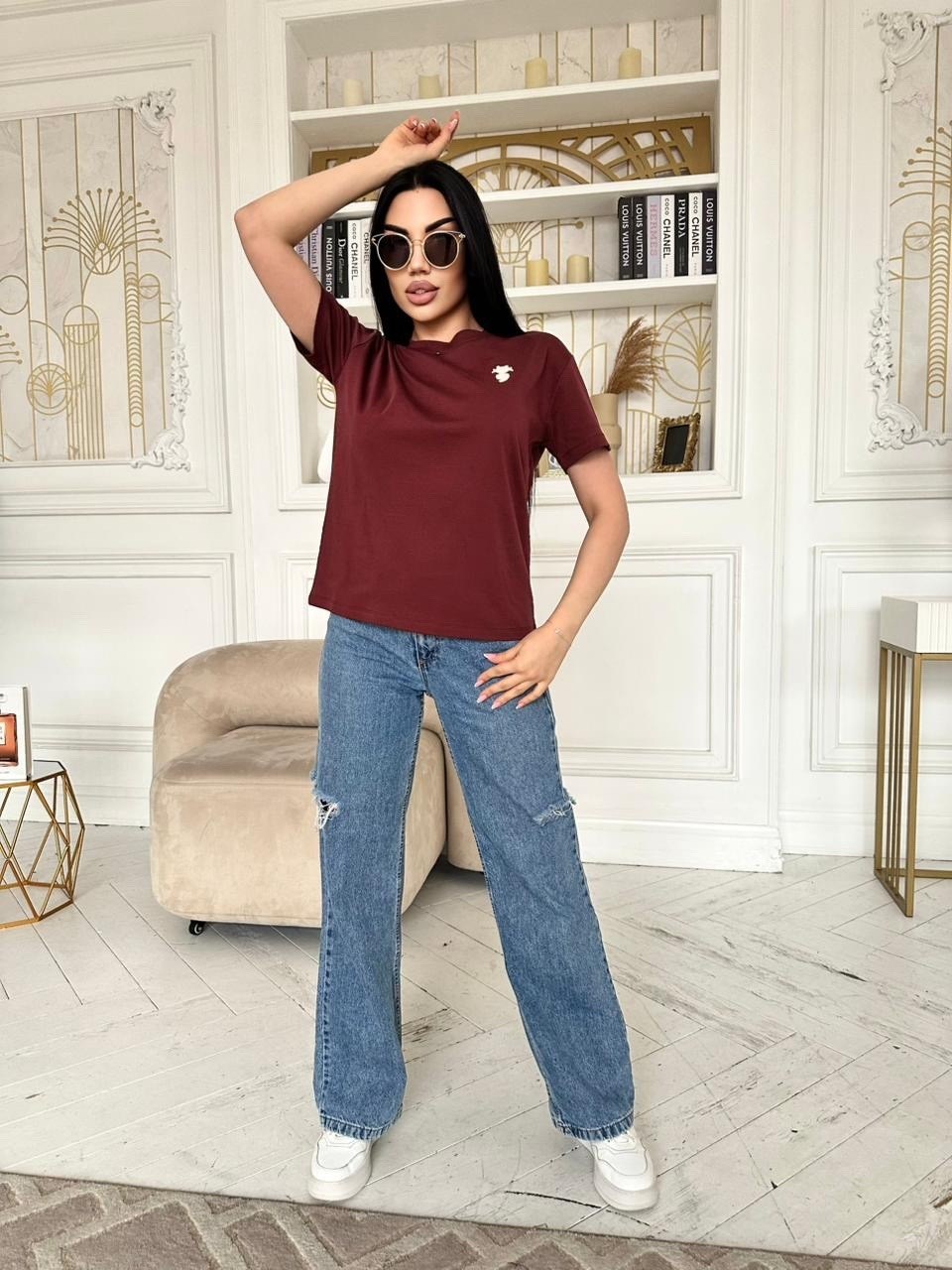 футболка женская,футболка со стразами женская,футболка,топы и футболки,футболка женская базовая