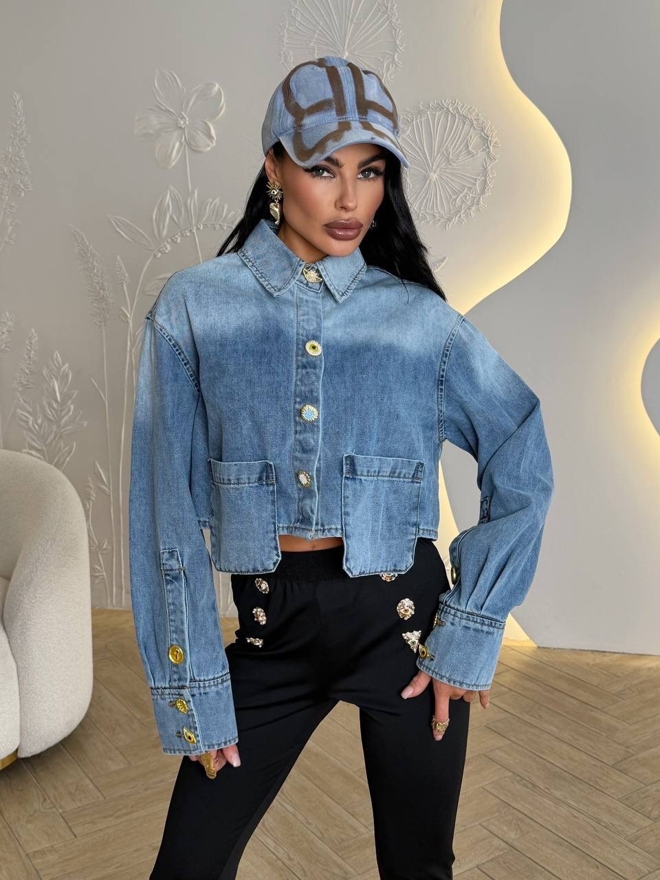 куртка джинсовая женская,джинсовая куртка,джинсовые куртки женские 2026,джинсовая куртка укороченная,джинсовая куртка stefani set эйфория zara