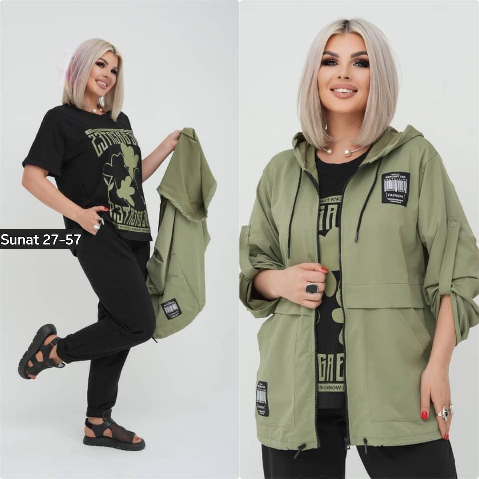 костюм 3-ка ткань: двунитка и плащовка свободного кроя,костюм 3 каткань: двунитка и плащовка,костюм тройка ткань: двунитка, плащевка,женский костюм-тройка,костюм тройка двухнитка