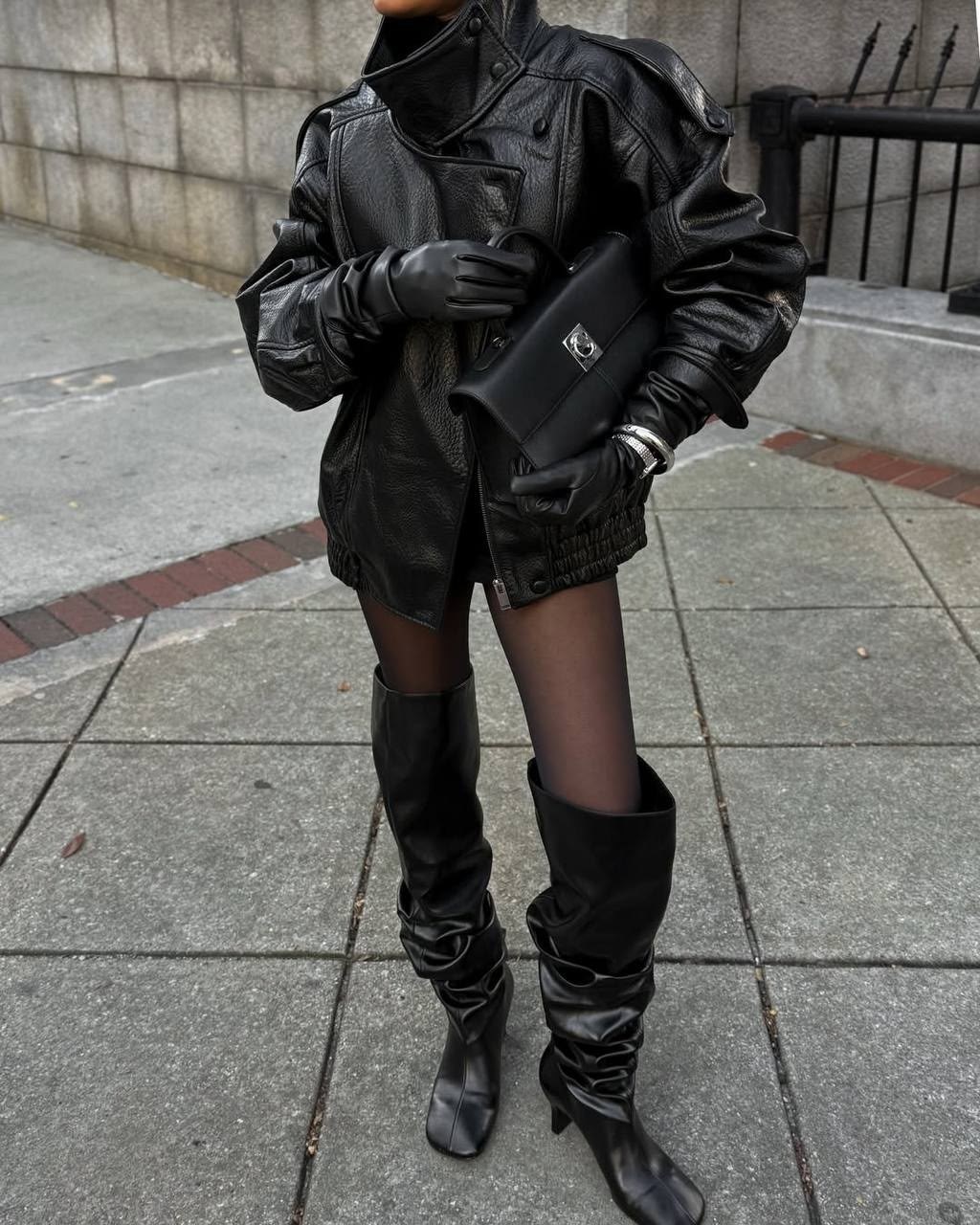 модные образы,мода стиль,модная куртка,кожаная куртка