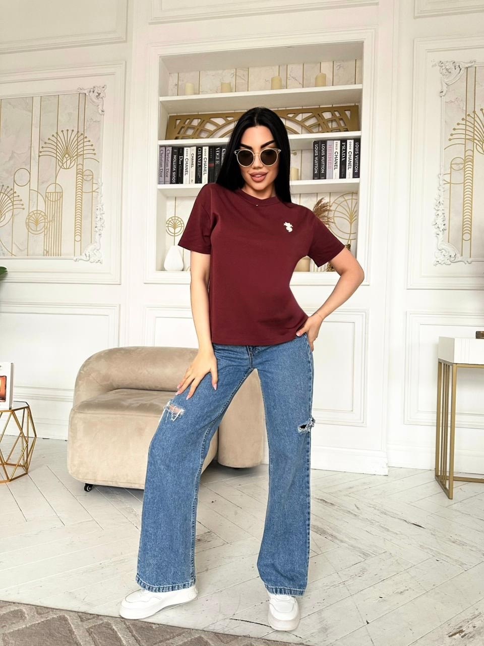 футболка женская,футболка со стразами женская,футболка,топы и футболки,футболка женская базовая