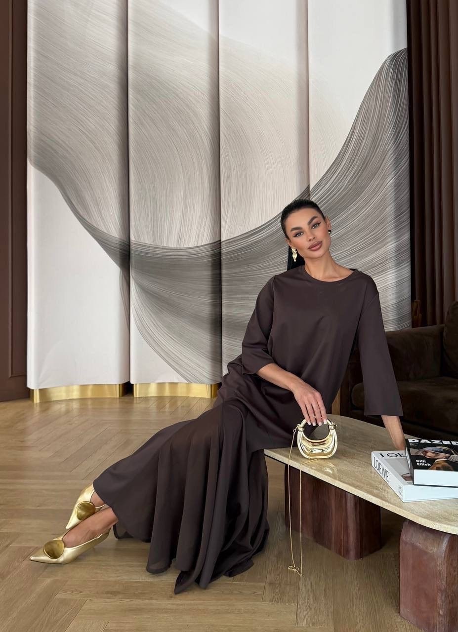 повседневные платья,женское платье,платье модное,платье из трикотажа,женские длинные платья