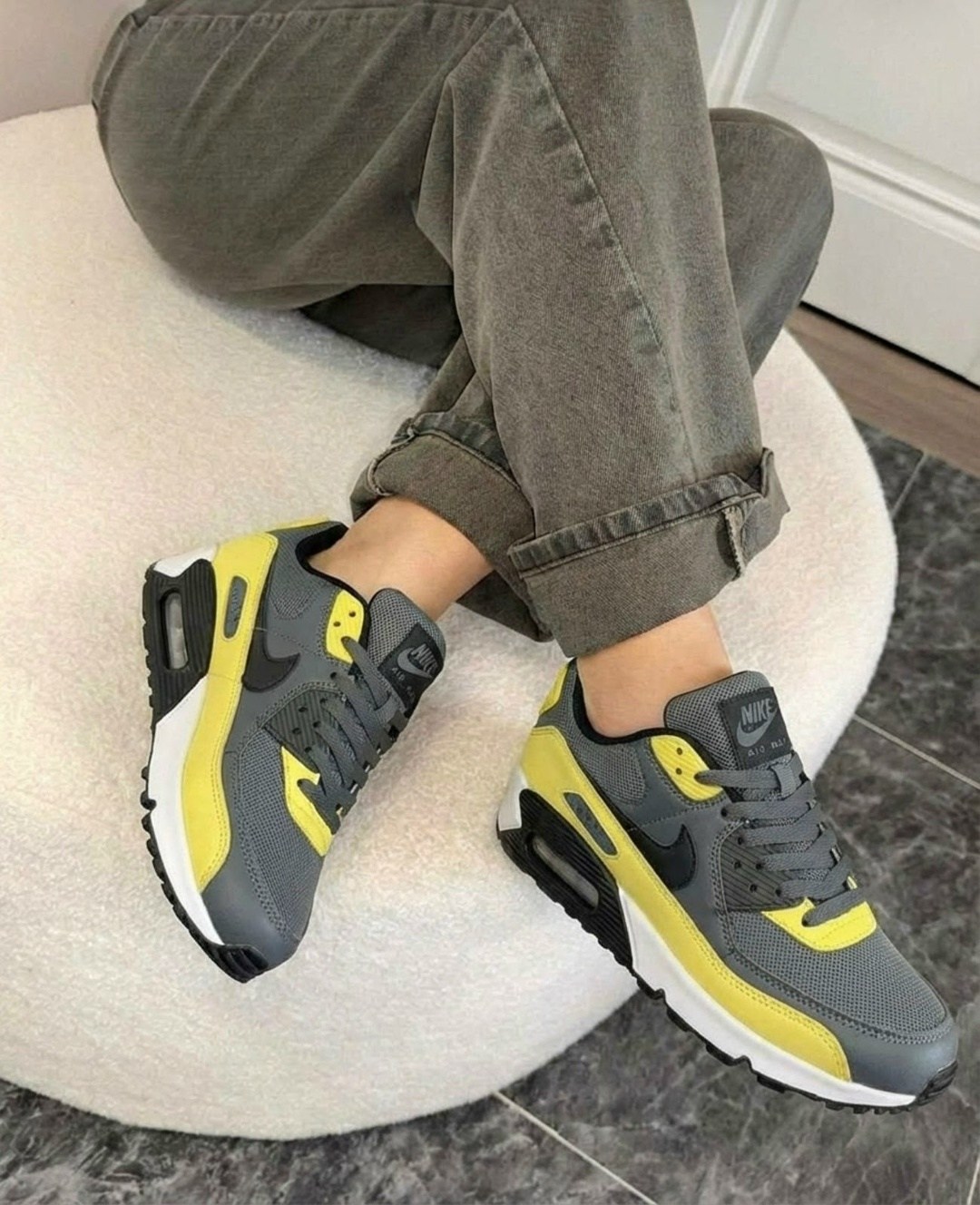 ,кроссовки,мужские кроссовки,nike air max 90 yellow,кроссовки nike air max 90