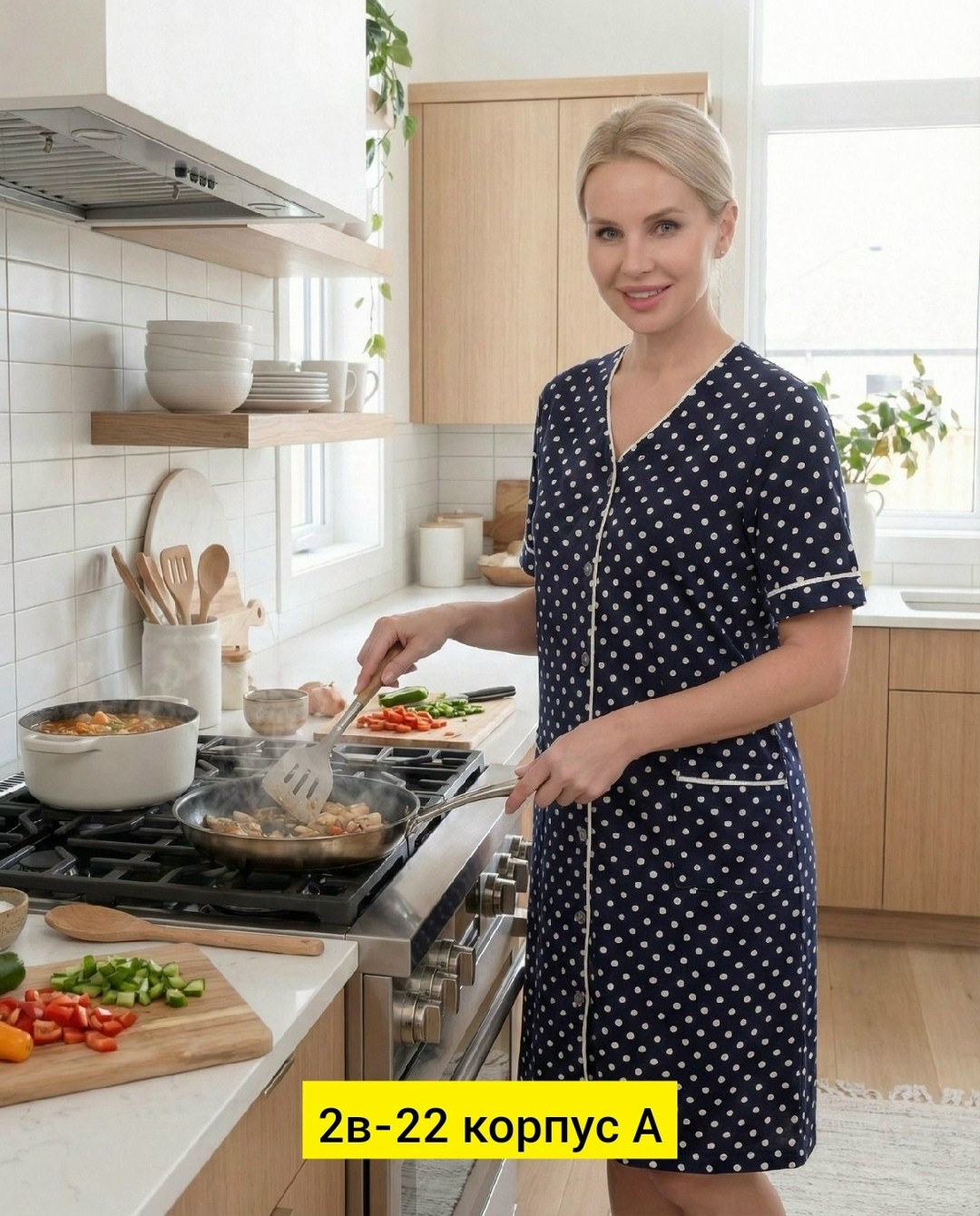 халат женский,халат женский домашний,халат женский на молнии в горошек,халат в горошек женский,халат домашние