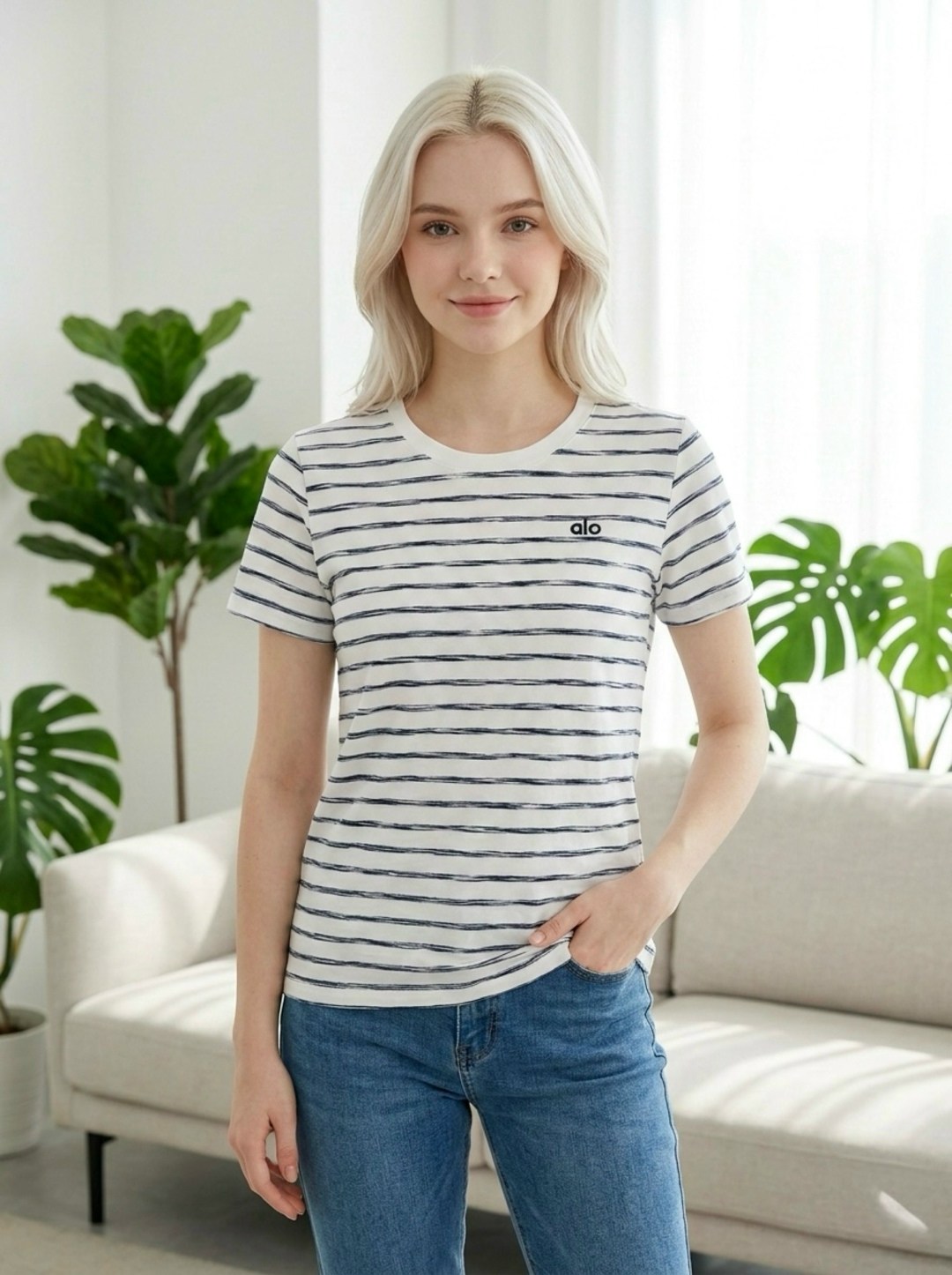 футболка euphoria gloria jeans,женская футболка,футболка в полоску,футболка в бежевую полоску глория джинс,футболка