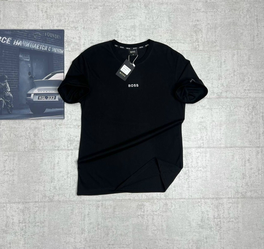 футболки комплект,футболки мужские,набор из трех хлопковых футболок boss,комплект футболок boss,футболки и майки