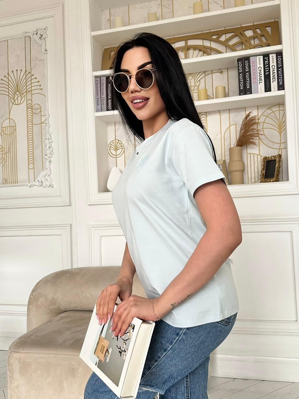 футболка женская,футболка со стразами женская,футболка,топы и футболки,футболка женская базовая