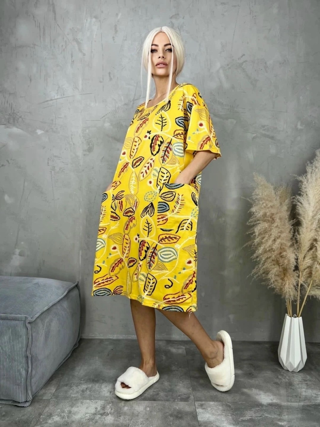 туника женская,платье домашнее летнее,домашняя туника,женская домашняя туника,туника голубая