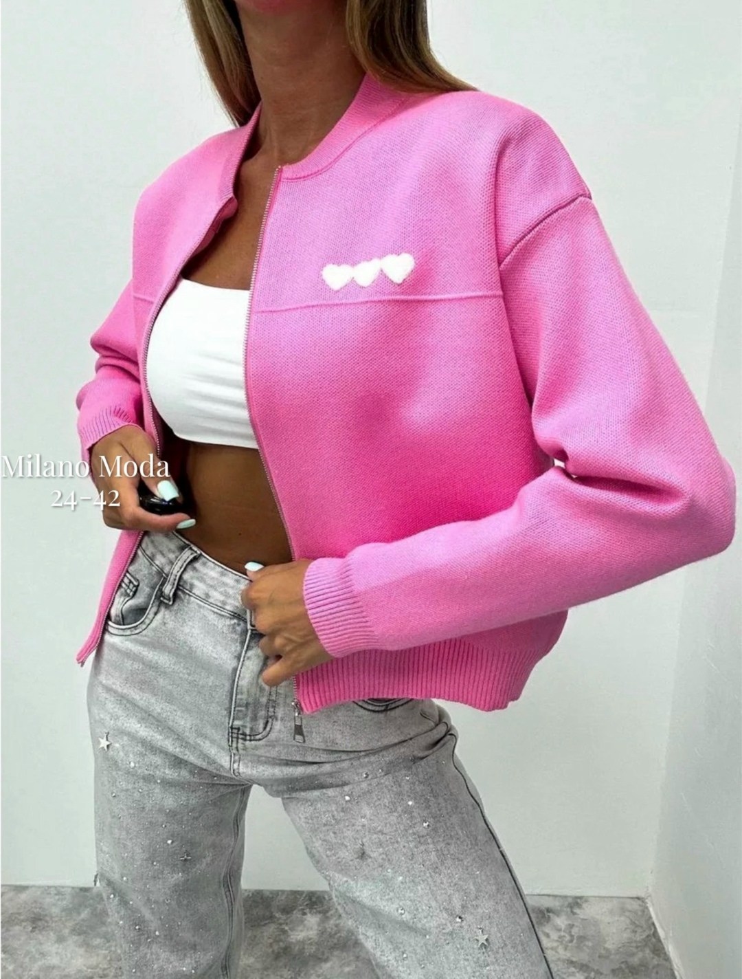 кофта женская,кофта кардиган,кофта розовая,свитера женские,кардиган на молнии вязаный
