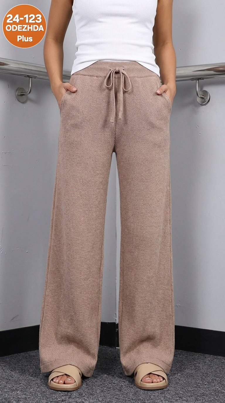женские широкие брюки из 100% норкового кашемира,женские широкие брюки,100% норковые кашемировые женские широкие брюки,брюки свободные,широкие брюки для женщин