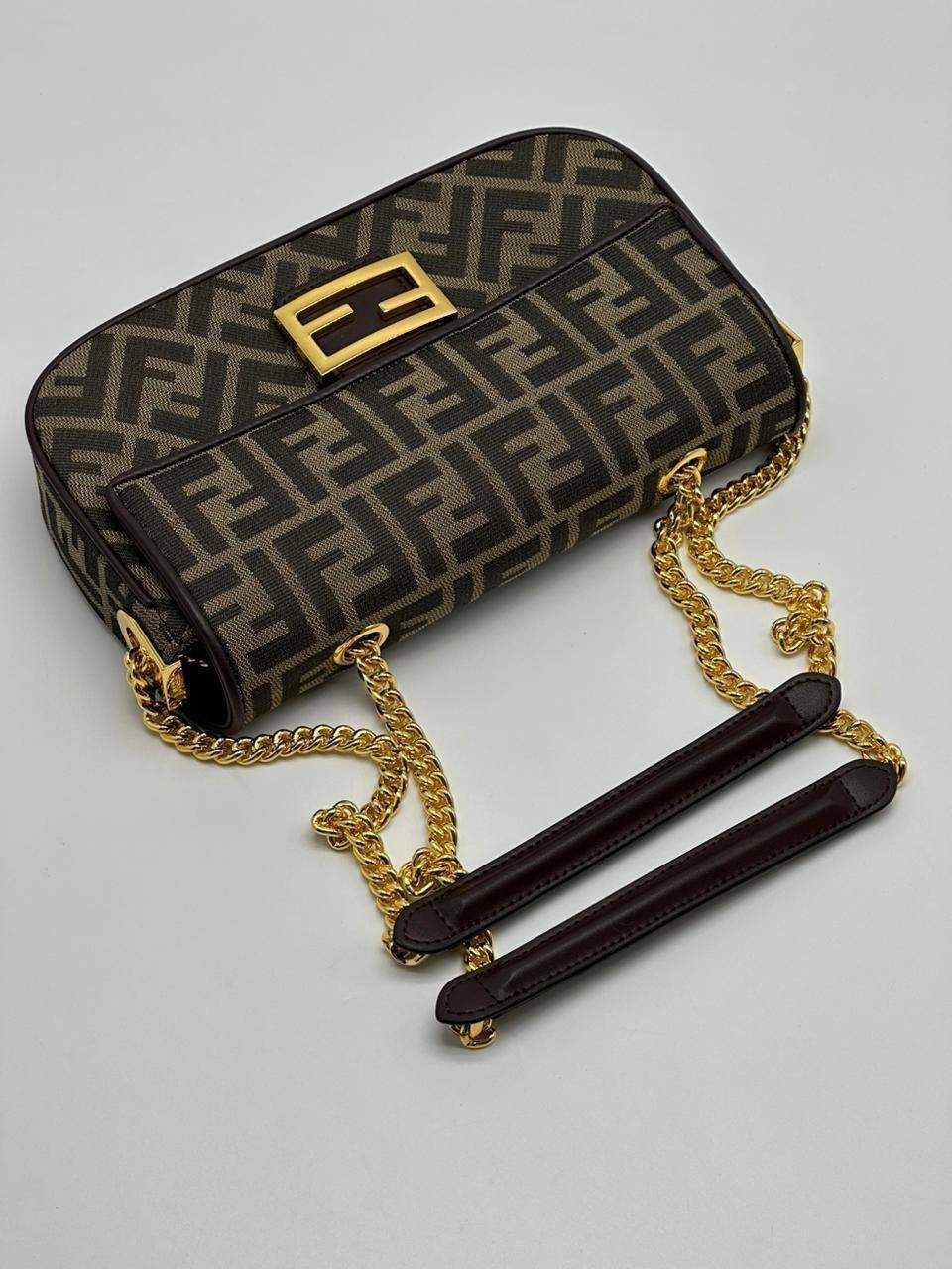 сумка fendi,женская сумка fendi,fendi сумка на плечо,сумка фенди,fendi сумка багет