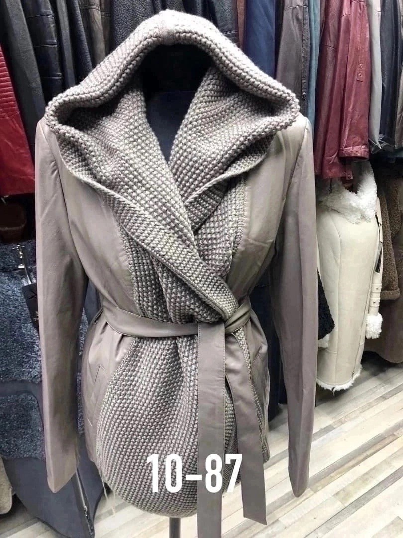 куртка комбинированная,куртка с кожаными вставками,комбинированное пальто,куртка из экокожи,кожаная куртка